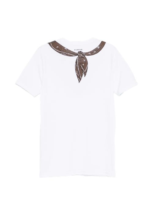 cote jersey cotone strass T-SHIRT BANDANA testa di moro P.a.r.o.s.h. | D110044886 FANT TESTA DI MORO